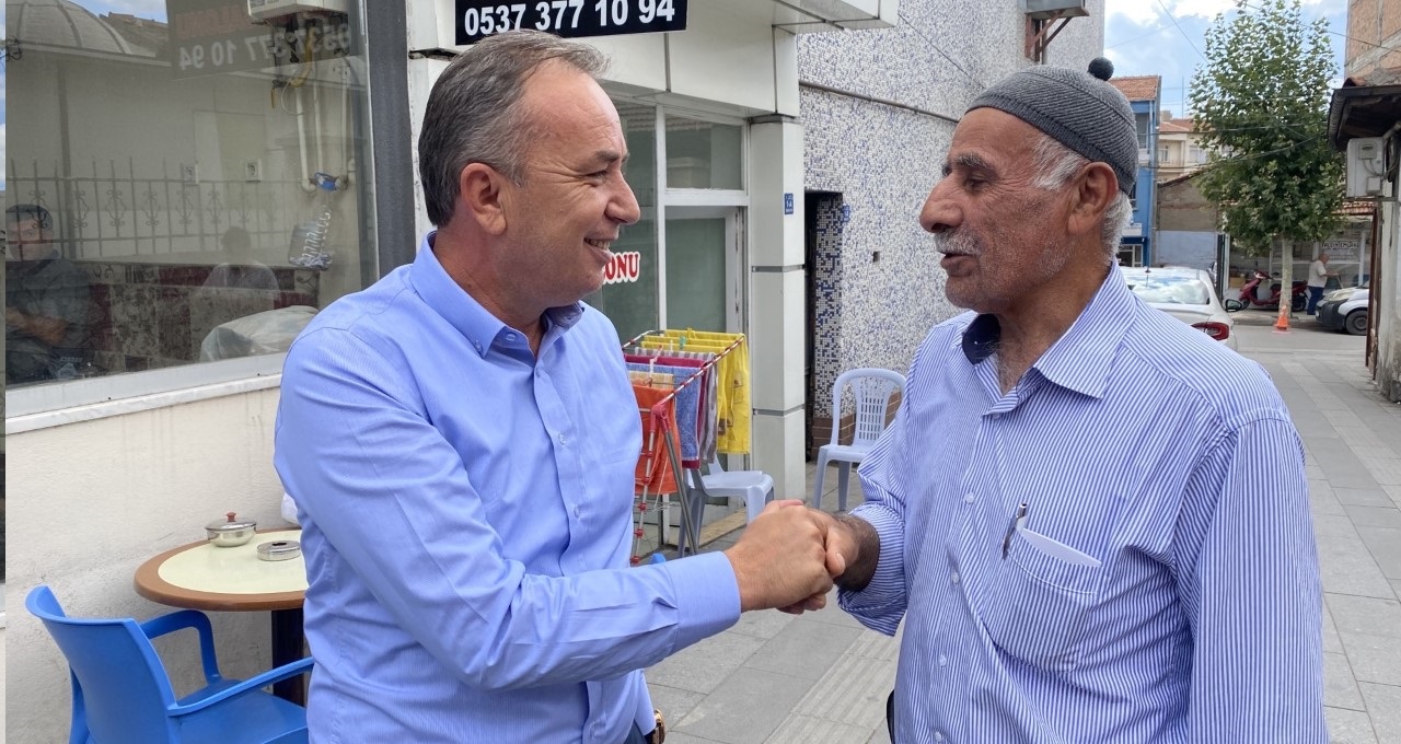 “ESNAFIMIZ VE VATANDAŞIMIZ AK PARTİ’YE GÜVENİYOR”